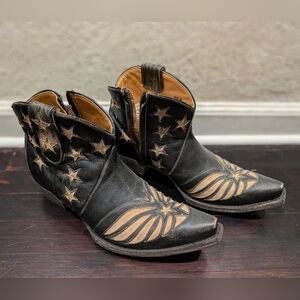 Old Gringo United Patriotic Snip Toe Booties